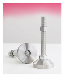 HARMONIE Boulon de nivellement réglable japonais avec filetage métrique, matériau SUS, finition passivée - Qualité standard - Product Image 1