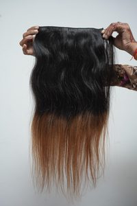 Extensiones de Cabello Humano Remy, Paquetes Puros de Proveedor, Cabello Virgen Liso Negro, Ondulado Natural, Doble Trama, Alta Calidad Natural - Product Image 3