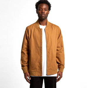 Factory Sale Custom Made Wholesale Price <b>Canvas</b> Breathable Eco-Friendly Quick Dry Front Baseball Style Hip Hop Men's Bomber - Product Image 5