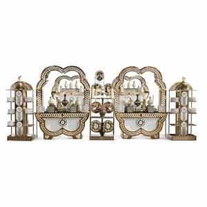 Escenario o telón de fondo tradicional indio altamente decorativo - Product Image 1