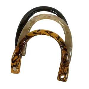 High Quality Handmade Resin <b>Bag</b> Handle Designer Acrylic Purse Handle Durable Fashion Replacement Handle for Handbag <b>Accessories</b> - Product Image 1