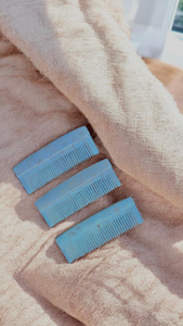 Peigne de poche en os de buffle poli, écologique, pour la barbe et le coiffage des cheveux, artisanat naturel - Product Image 3