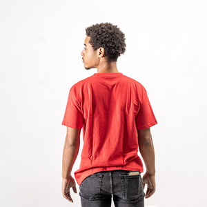 เสื้อยืดเจอร์ซีย์ผู้ชายแบบเรียบ สีพื้น ผ้าฝ้าย 100% น้ำหนัก 180 กรัม ทรงปกติ แขนสั้น คอกลม ระบายอากาศได้ดี แห้งเร็ว แบบรัดรูป - Product Image 1