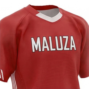 เสื้อเจอร์ซีย์กีฬาแขนสั้น MALUZA พรีเมียม ระบายอากาศ แห้งเร็ว ป้องกันรังสียูวี สำหรับทีมฝึกซ้อม ฟุตบอล ทรงโปร ฟิต EliteX - Product Image 5