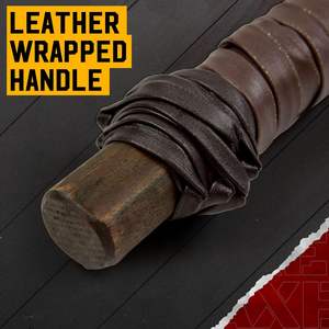 Hacha de Acero al Carbono con Mango de Madera Hecho a Mano, 3 Filos de Corte, 66 cm de Longitud Total, Multiusos, Industrial, para Campamento y Actividades al Aire Libre - Product Image 3