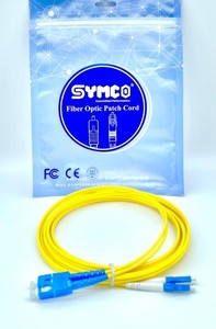 สายแพทช์ไฟเบอร์ออปติกเกรดเน็ตเวิร์ค SYMCO SC/UPC-LC/UPC-SM-DX-3.0-3M-2 แบบดูเพล็กซ์ - Product Image 4