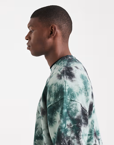 Sweat-shirts à capuche Tie Dye pour hommes, mode hiver, en coton épais respirant de qualité supérieure - Product Image 6