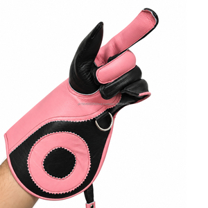 Gants de fauconnerie robustes et personnalisables en cuir de vachette véritable pour l'extérieur, toutes saisons, avec avant-bras allongé - Product Image 1