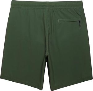 Men's Lightweight 100% Cotton Running Shorts with Pockets Waterproof & Quick Dry Breathable Casual Sportswear - Product Image 2
