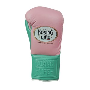 ถุงมือชกมวย MMA หนังแท้ น้ำหนักเบา ปิดนิ้วเต็มรูปแบบ ยี่ห้อ Laced No Boxing No Life สำหรับฝึกซ้อมและแข่งขัน 男女兼用 - Product Image 1