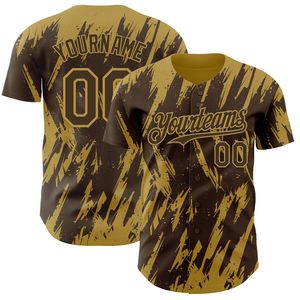 Maillot de baseball personnalisé avec nom et numéro, impression sérigraphique, manches courtes, 100% coton biologique, antibactérien - Product Image 5