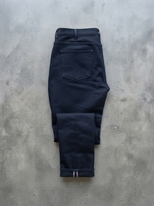 Dark <b>Navy</b> Men Jeans Straight Leg Denim Pants Casual Daily Wear - Product Image 3