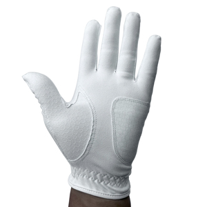 Gant de course en cuir blanc à doigts entiers avec fermeture auto-agrippante pour activités de plein air, antidérapant, universel, pour homme - Product Image 3