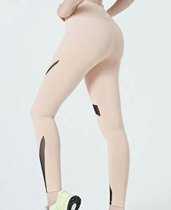 Pantalon de yoga élastique taille haute sport serré hanche fesses levage Fitness pantalon Sexy yoga pantalon Spandex / Nylon Leggings - Product Image 2