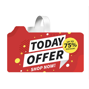 Usine Vente en gros Magasin Promotion Strip Talker Dangler Affichage Conception libre Étagère Affichage Wobbler Supermarché Étagère Wobbler - Product Image 5