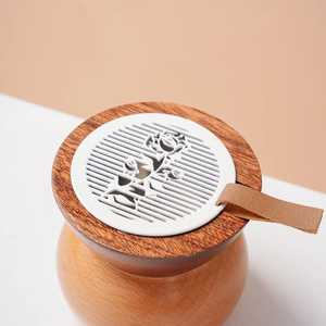 Quemador de Bakhoor de Madera Moderno, Portátil, para Incienso Oud, Mabkhara Árabe, Parrilla Metálica, Quemador de Carbón, Aromaterapia, Uso Islámico en Ramadán - Product Image 5