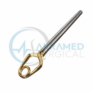 High Quality Yasargil Temporary Occlusion Clip 17mm Straight Jaw Stainless Steel <b>Neurosurgery</b> <b>Instrument</b> CE Certified - Product Image 5