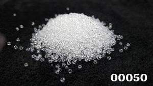 Jaunty 8'0 Round Clear 2mm Mix Preciosa <b>Seed</b> Beads (Crystal Lampwork & Glass) Bulk <b>Pack</b> for Jewelry Making Craft Embroidery - Product Image 3