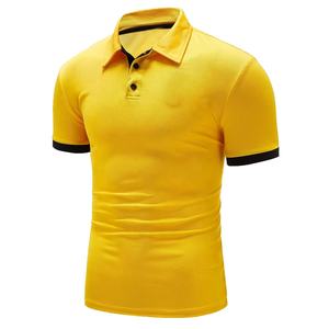 Polo de Golf liso de manga corta para hombre, Camiseta de algodón 100% con logotipo personalizado en blanco, camisetas informales de corte clásico para hombre, venta al por mayor - Product Image 1