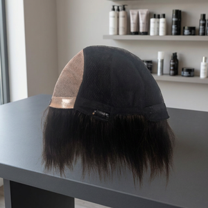 <b>Short</b> Straight Black <b>Wig</b> Full Cap Human Hair For Women - Product Image 4
