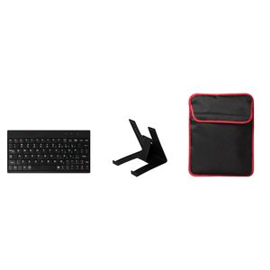 Funda con Soporte para Tablets de Menos de 10 Pulgadas, con Dos Compartimentos para Teclado Mini USB, Práctica Funda y Carcasa para Tablet PC - Product Image 6