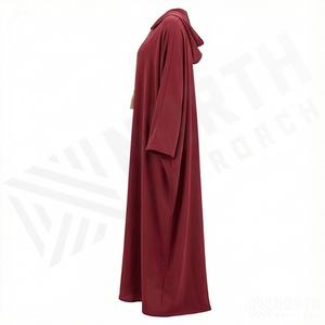 Thobe Thawb, Abayas Modestas de Algodón en Colores Personalizados, Venta Caliente, Hechas a Medida, Servicio OEM de Alta Calidad, Precio Bajo - Product Image 3