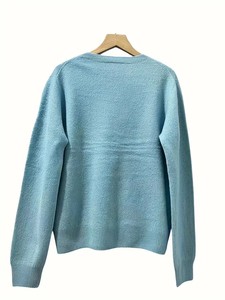 <b>Women's</b> Fashionable Oversized Sweater Long Sleeve Soft <b>Warm</b> Comfortable Loose Fit Casual Pullover Top with Classic Knit Texture - Product Image 3