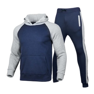 Survêtement unisexe personnalisé avec logo, vêtements de sport décontractés à capuche, séchage rapide, respirant, pour jogging, gym, entraînement, 100% coton, OEM - Product Image 4