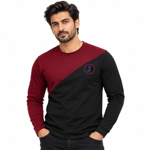 <b>Men</b> <b>Long</b> <b>Sleeve</b> T Shirt Breathable Fabric Casual Athletic Comfortable Crew Neck <b>Top</b> Lightweight Design Ideal For Daily Wear - Product Image 4