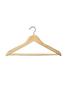 ที่แขวนเสื้อผ้าทำจากไม้จักสานปรับแต่งขนาดโลโก้ได้หมวกคลุมห้องน้ำสำหรับตู้เสื้อผ้าผ้าทุกชนิด - Product Image 3