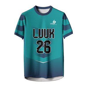 Camiseta de Fútbol Personalizada con Impresión, Uniforme de Equipo, Sublimación, Secado Rápido, Transpirable, Ropa Deportiva de Entrenamiento con Logotipo - Product Image 2