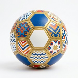 TOP Customized Model 100% High Quality Full Size Cheap Mini Promotional Team Sports Training Soccer Ball - Product Image 1