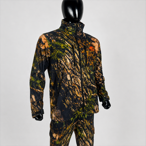 <b>Mens</b> <b>Camouflage</b> Hunting <b>Jacket</b> and Pants Set Sublimation Printed Fleece Polyester Outdoor Apparel OEM Custom Needle Detection - Product Image 5
