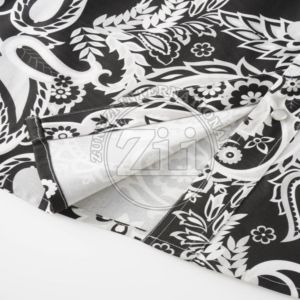 Vêtements ignifuges et réfléchissants haute visibilité de style floral noir et blanc 7,5 oz pour le secteur pétrolier, gazier et électrique - Product Image 5