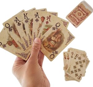 Waterproof Sublimation Playing Card With Box Front And Back Printing Logo Gold Paper Pvc Plastic Game Custom Poker Playing Card