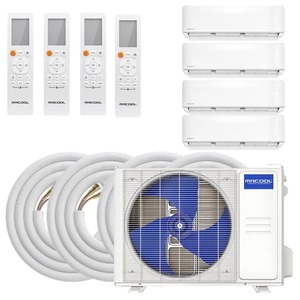 Climatiseur 4 Zones de Haute Qualité 36000 BTU, Solution de Refroidissement Puissante Multi-Pièces pour Espaces Résidentiels et Commerciaux - Product Image 2