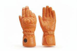 Solid Plain Color Motorcycle Riding <b>Gloves</b> <b>Touchscreen</b> Waterproof High Performance Protective Racing Motorbike Leather <b>Gloves</b> - Product Image 4