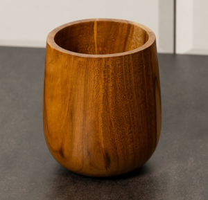 แก้วน้ำไม้ธรรมชาติ งานฝีมือดั้งเดิม แก้วไวน์ไม้ทำมือ ขายดีที่สุด - Product Image 6