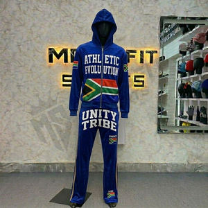 Conjunto Deportivo Personalizado para Hombre con Cremallera, Ropa Deportiva de Alta Calidad, Ligero, para Fitness, Running y Jogging - Product Image 1