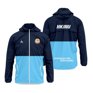 Customized Hooded Quilted Pilot <b>Jacket</b> with Badge and Front Logo Winter Casual <b>Long</b> Sleeve Zipper Unisex 100% Nylon Waterproof - Product Image 1