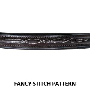 Brida de Cuero de Lujo para Caballo con Forma Anatómica, Herrajes Dorados y Riendas Ajustables, Cuero Genuino al por Mayor - Product Image 6