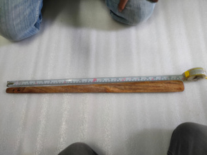 Chausse-pied en bois d'acacia de haute qualité, durable, logo personnalisé gravé, poli, écologique, boîte murale en bois - Product Image 5