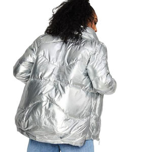 Vente en gros – Nouveauté 2025 – Dernière tendance – Manteau long d'hiver décontracté coupe-vent pour femme – Doudoune matelassée pour femme – Service OEM - Product Image 5