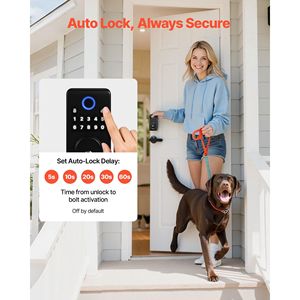 Set di Maniglie per Serratura Elettronica Senza Chiave con Design Innovativo e Facile Utilizzo, Serratura Intelligente con Tastierino e Leva - Product Image 4