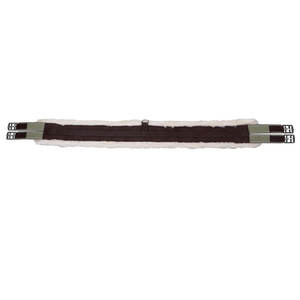 Sangle de selle de cheval en fausse fourrure douce personnalisée, sangle élastique haute résistance, équipement équestre - Product Image 2