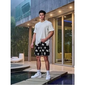 Pantalones cortos de malla para hombre, de secado rápido, transpirables, atléticos, para gimnasio, ligeros, para entrenamiento, correr, baloncesto, ropa deportiva, mercado estadounidense - Product Image 5