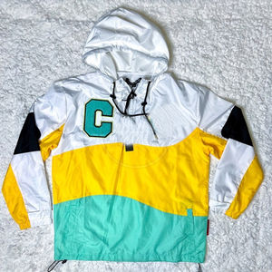 Ensemble de survêtement coupe-vent personnalisé pour homme, short et veste, ensemble jogging deux pièces avec fermeture éclair, polyester - Product Image 3