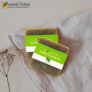 Beauty Hair Care Shampoo Bar <b>Soap</b> with Black Castor Oil Natural Solid Serambi Botani Portable - Product Image 3