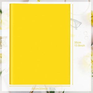 PLULON 60 Fogli di Carta Velina Gialla 14 X 20 Pollici per Confezioni Regalo, Decorazioni e Imballaggi - Product Image 1