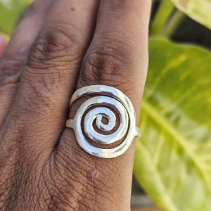 Anillos Espirales de Plata de Ley 925, Estilo Bohemio, Apilables, para Mujer, Regalo de Compromiso o Aniversario - Product Image 4